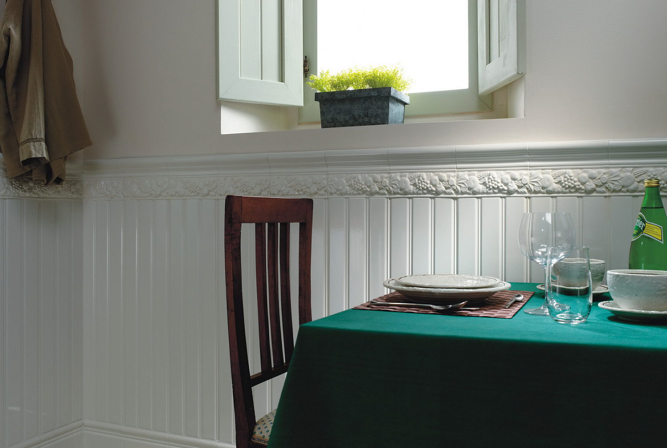 Керамическая плитка CERAMICHE GRAZIA BOISERIE BIANCO CRAQUELE